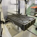 Laveuse de cagettes empilables pour horticulture