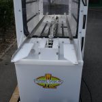 Laveuse de caisses plastiques LCJC en fonctionnement