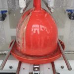 Machine de lavage de mangeoires pour élevage de volailles