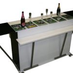 Bar pour stand d'exposition