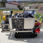 Effeuilleuse électrique sur chenillard