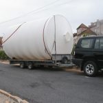 Cuve de stockage des effluents