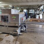 Machine de lavage rotative en inox pour palettes réutilisables
