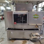 Laveuse industrielle en acier inoxydable pour palettes
