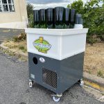 Bac de congélation des cols, 12 trous avec magnum champenoise