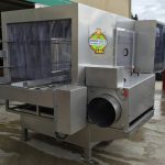 Laveuse de palox, construction en acier inoxydable - linéaire