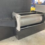 Tambour tournant monté sur la laveuse de palox LP MONO