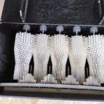 Lit de 5 brosses rotatives