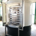 Laveuse de pile de palettes alu