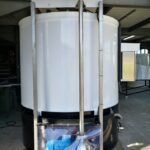Laveuse de pile de palettes alu